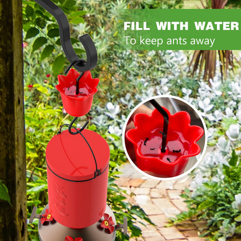 GlaRid sturdy plastic cup and stainless hook for outdoor use