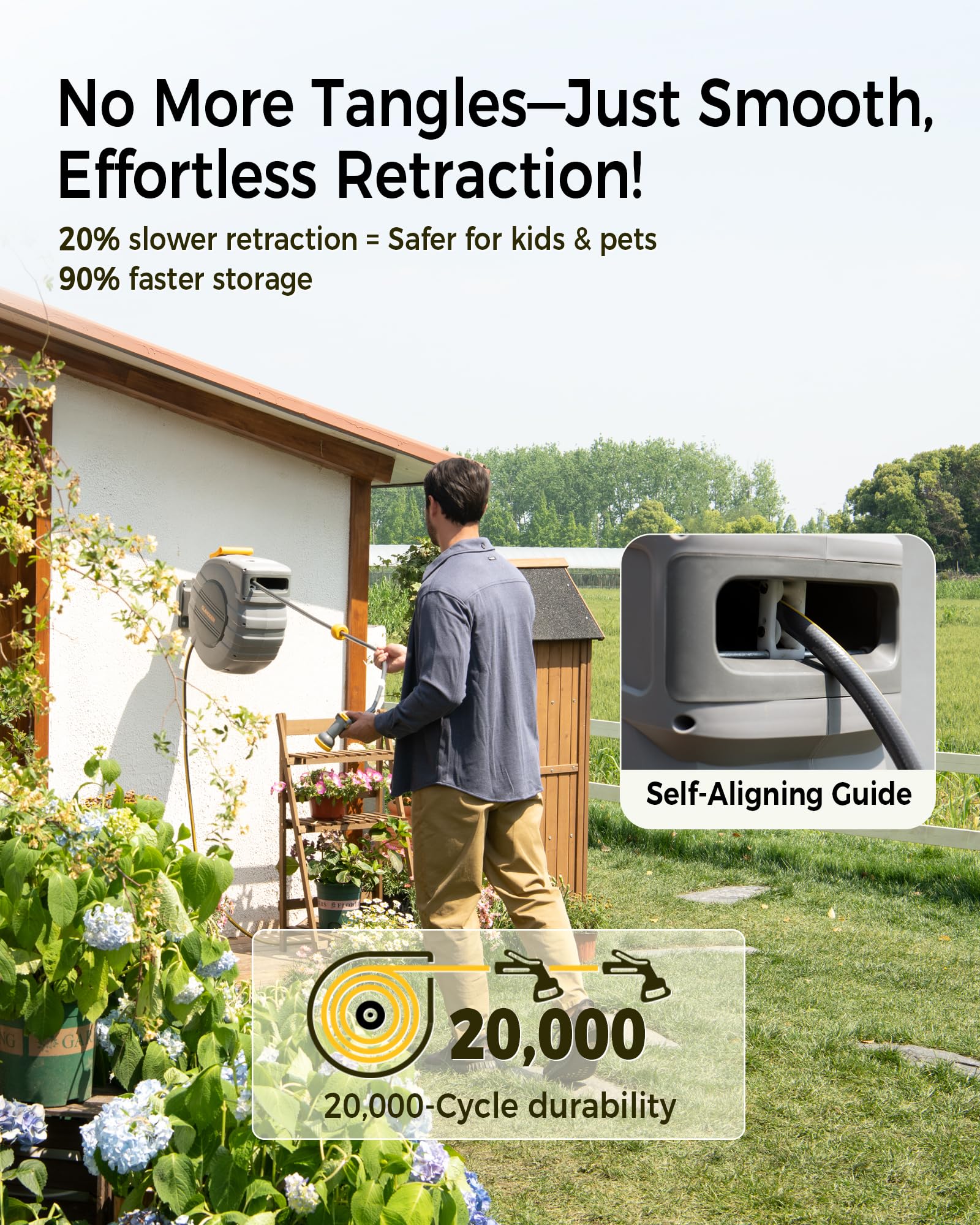 GLAHODEN UV freeze durability withstands outdoor weather conditions