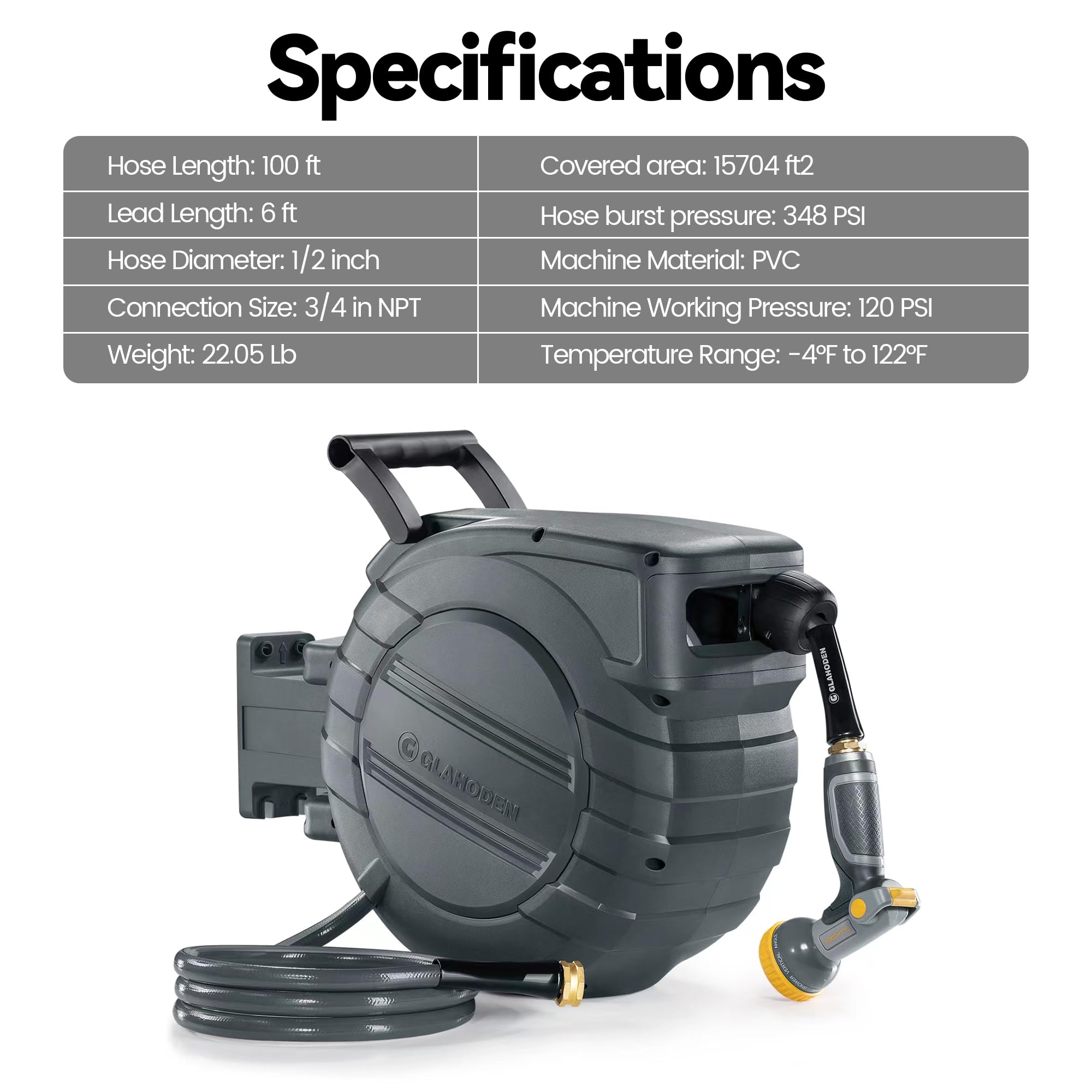GLAHODEN 24-month warranty with support and replacements.