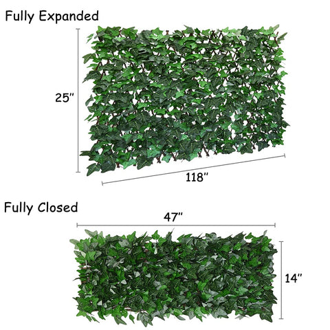 GLANT UV-stable leaves maintain bright color for outdoor use