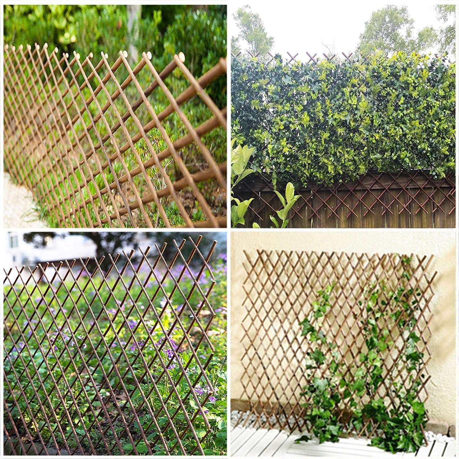 GLANT expandable fence packaging shows two fences included