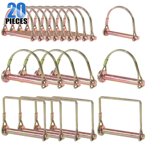 Glarks PTO pin assortment box for quick farm trailer tasks