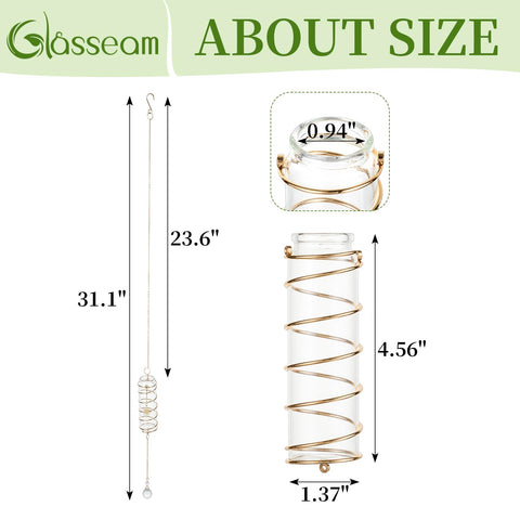 Glasseam gift for women idea featuring elegant propagation station.