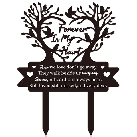 GLASSWINDS outdoor grave marker withstands rain and snow for lasting remembrance.