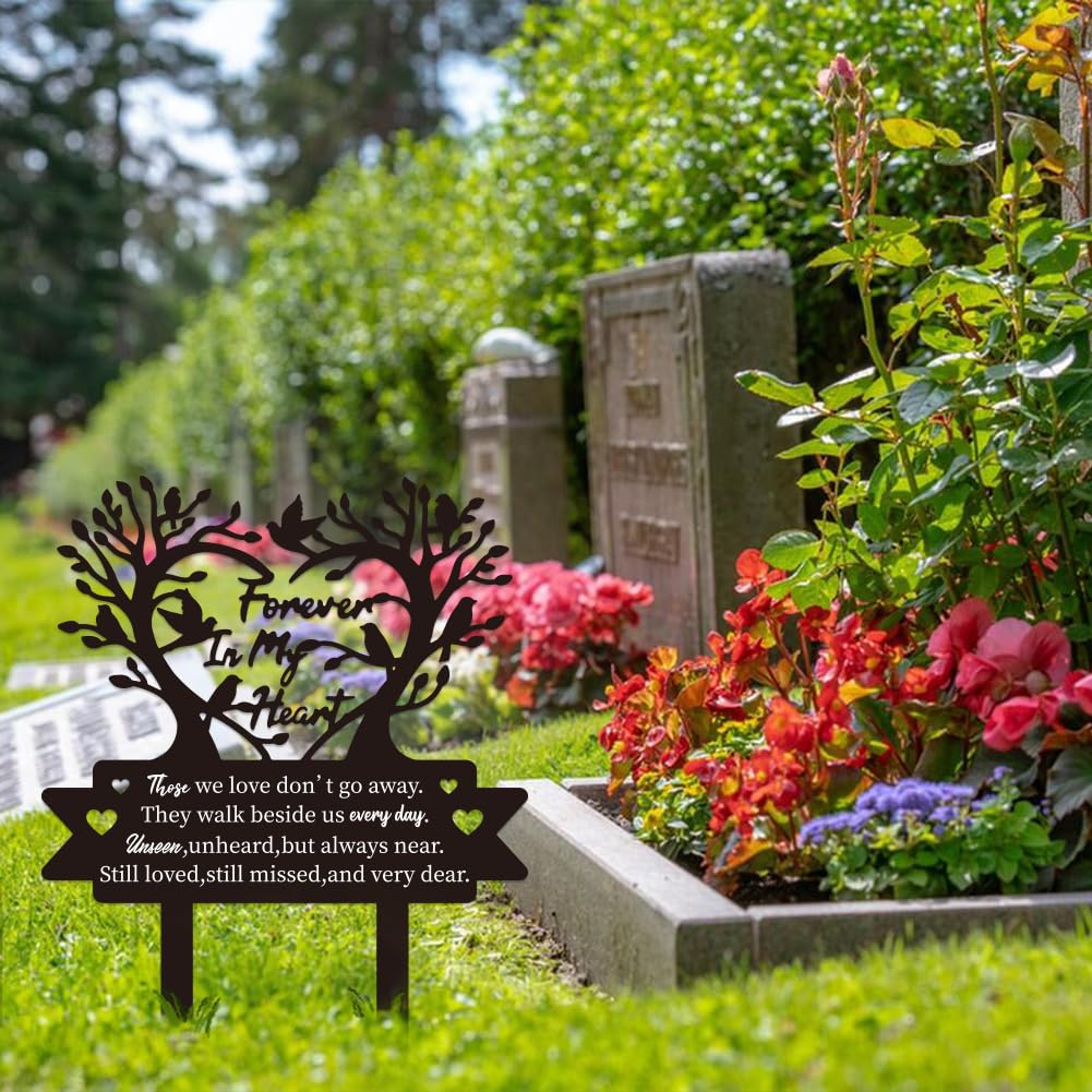 GLASSWINDS memorial stake makes a thoughtful sympathy gift for loved ones.