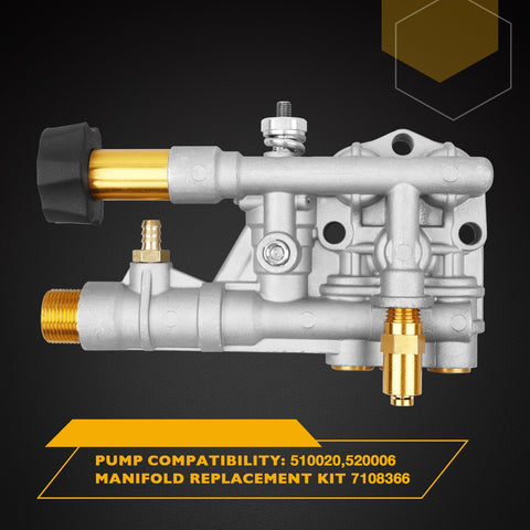 Gledewen axial cam pump manifold assembly, reliable replacement