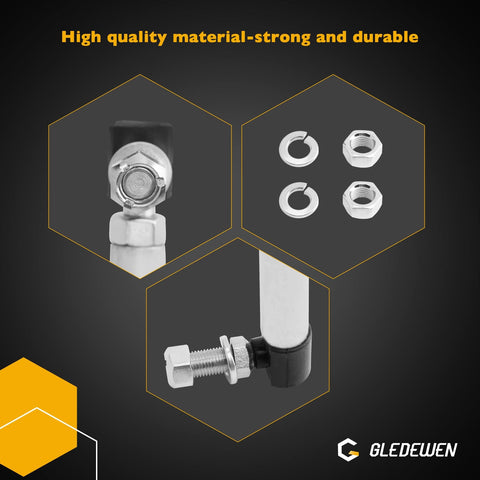 Gledewen packaged drag links ready for quick installation