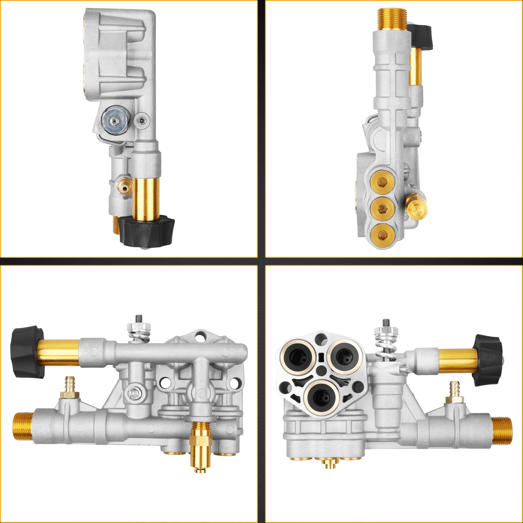 Gledewen garden hose inlet connection compatible with low-pressure intake