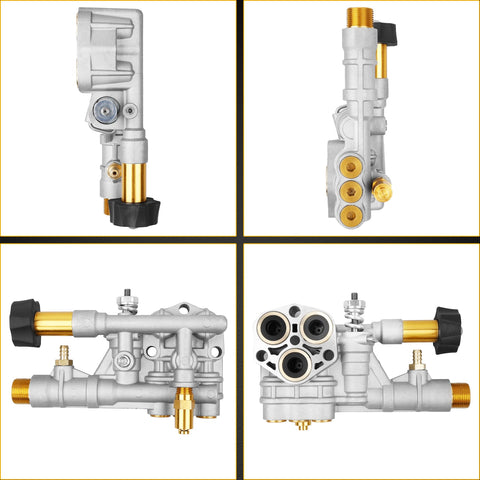 Gledewen garden hose inlet connection compatible with low-pressure intake