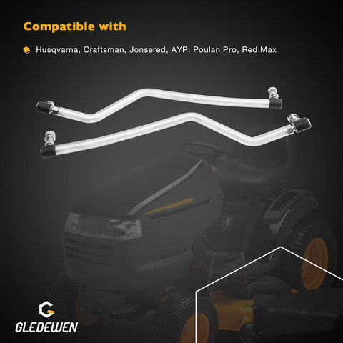 Gledewen Poulan Pro drag links for durable, long-lasting mowing performance