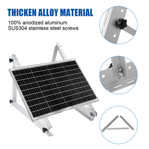 GLIESE POWER foldable tilt legs enable quick angle setup.