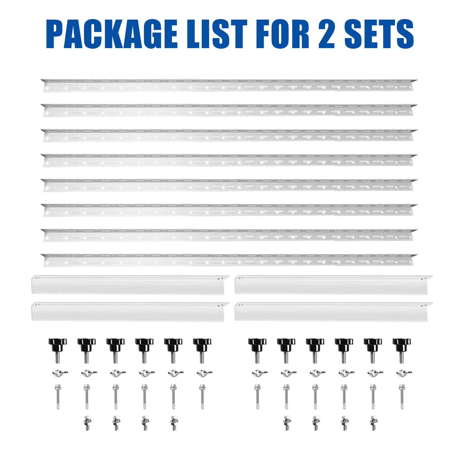 GLIESE POWER included rails and screws for easy off-grid setups.