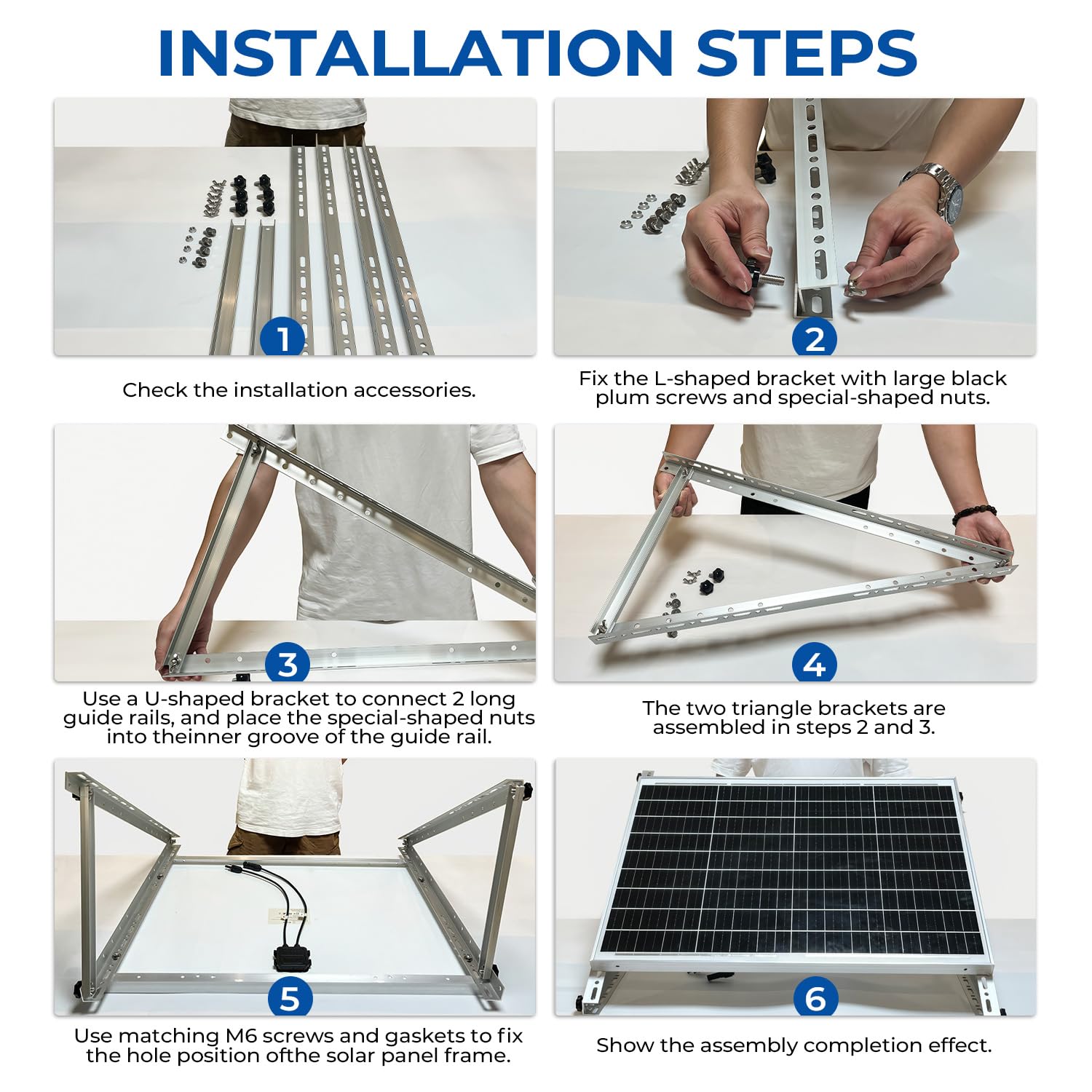 GLIESE POWER universal roof, balcony, and marine mounting solution.