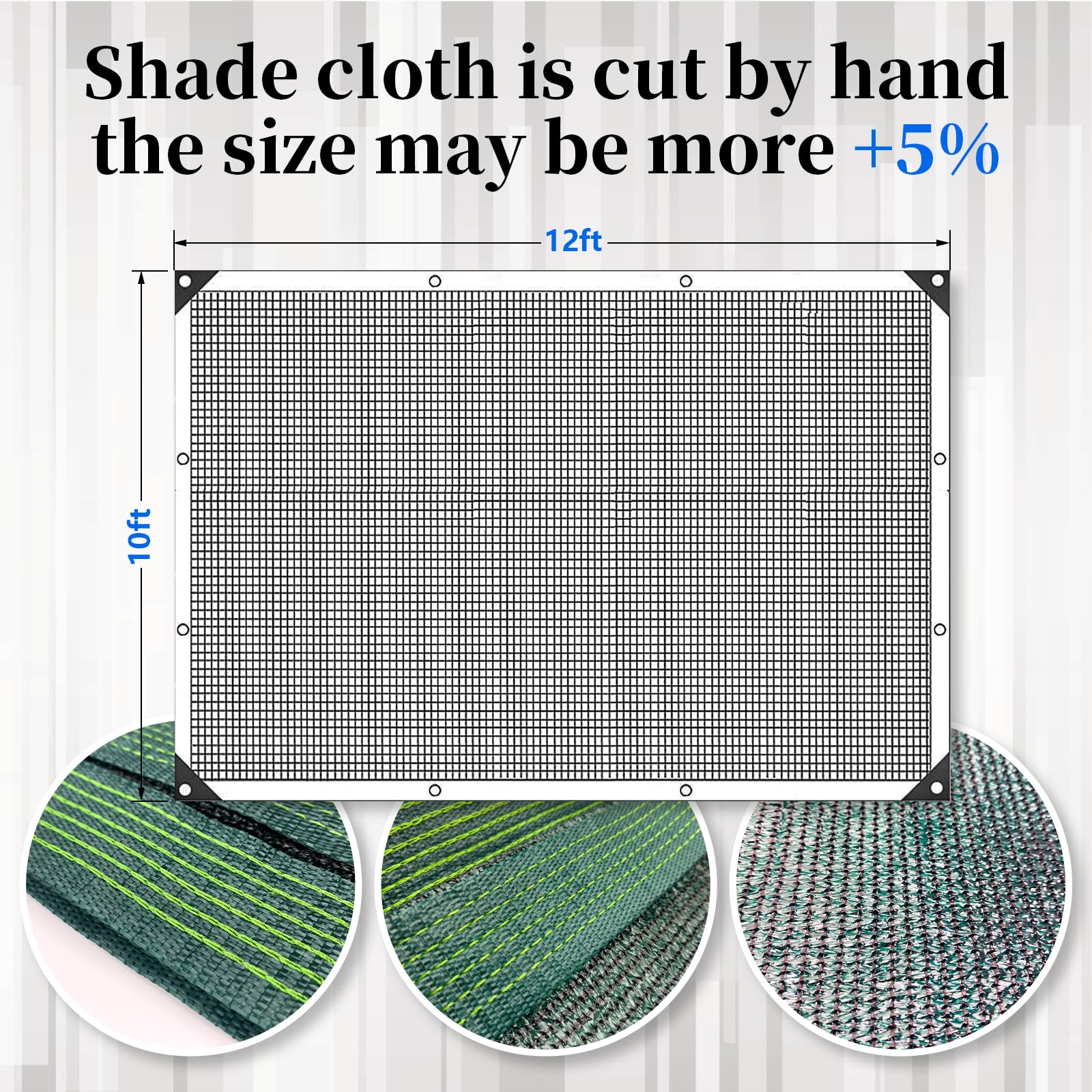 Glieskir breathable HDPE mesh shade gives cool, airy coverage for patios