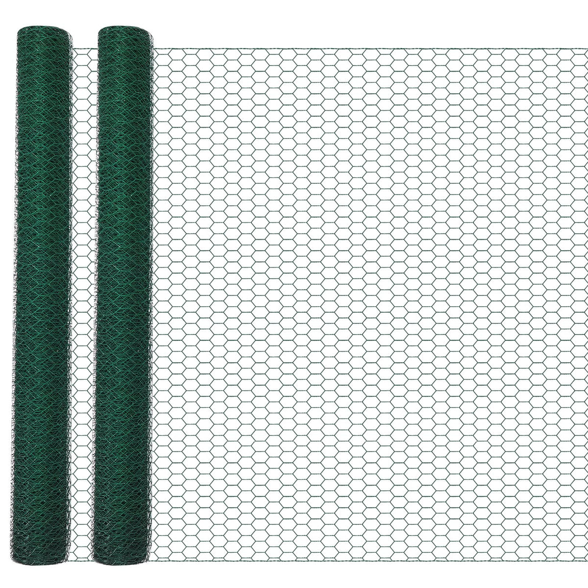 GlikCeil chicken wire roll 48in x 200ft for durable garden fencing and coop borders.
