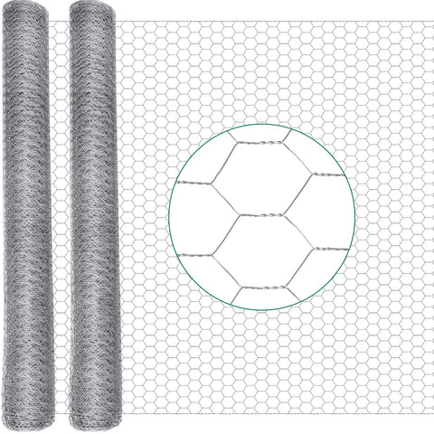 GlikCeil chicken wire roll 48in x 200ft for sturdy poultry enclosure