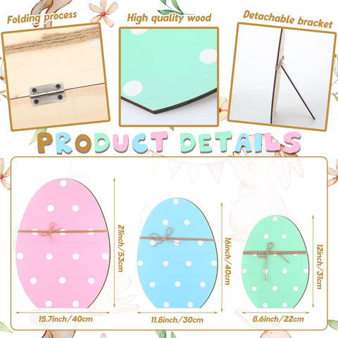 GlikCeil Easter egg design colors brighten entryways for spring.