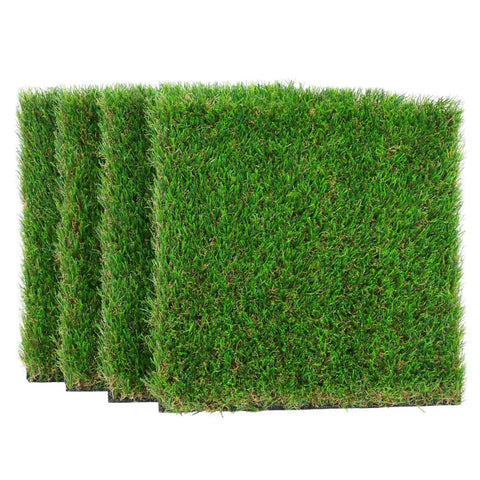 GLOBGREEN thick artificial grass mats, ideal table centerpiece decor.
