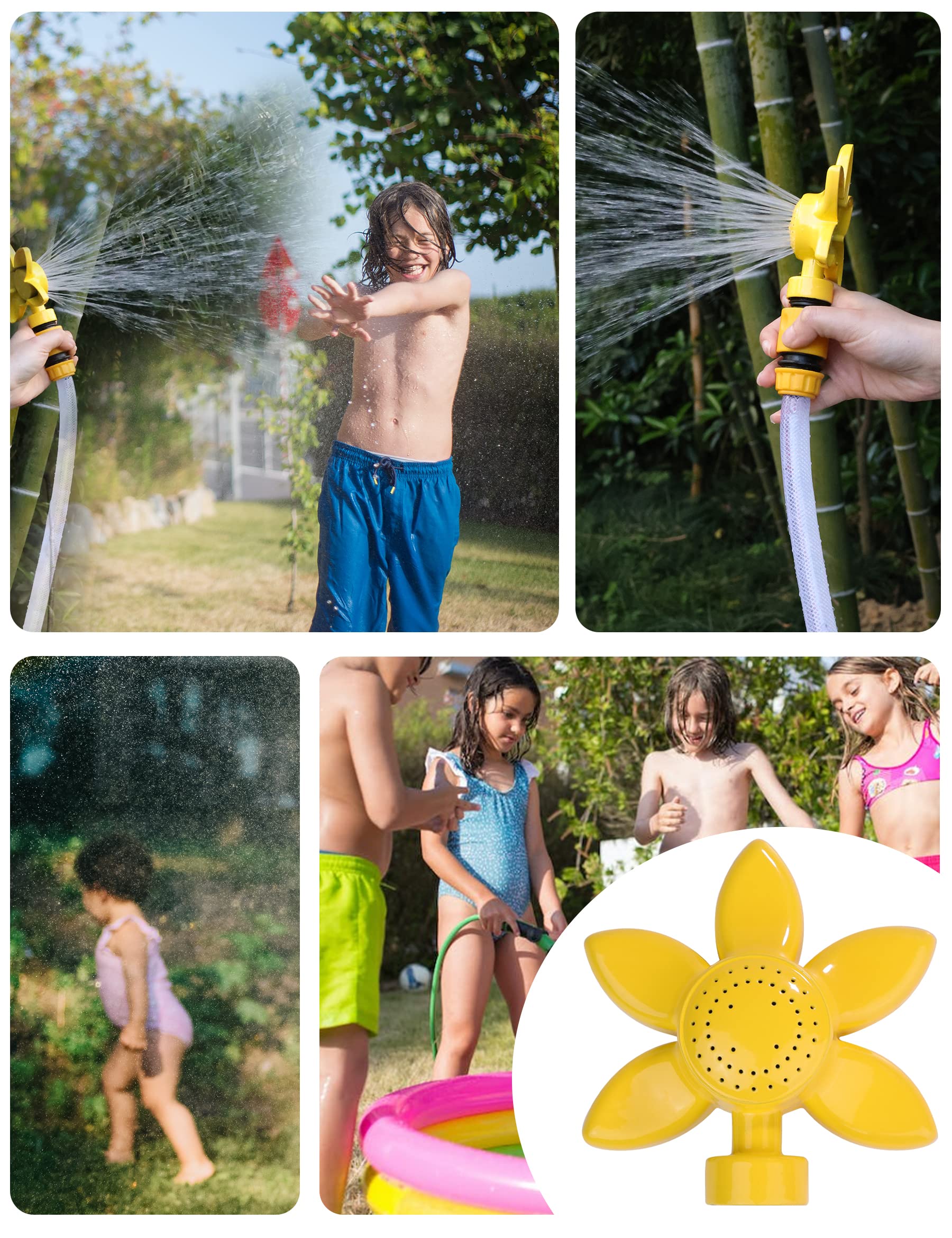 Glorden gentle-water-flow sprinkler supports safe, fun play in the yard.