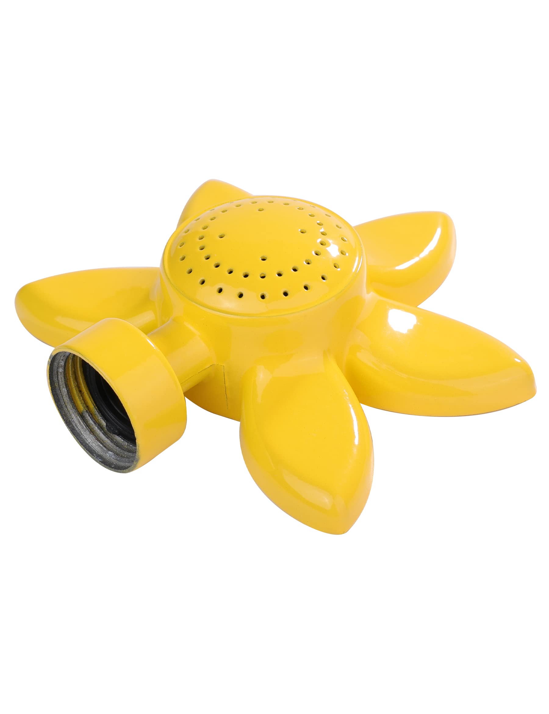 Glorden easy-to-use sprinkler adds practical versatility for outdoor watering.