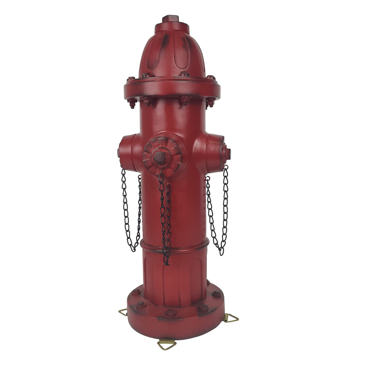 Glorison Fire Hydrant 16-inch red statue guides dogs to a fixed potty spot.
