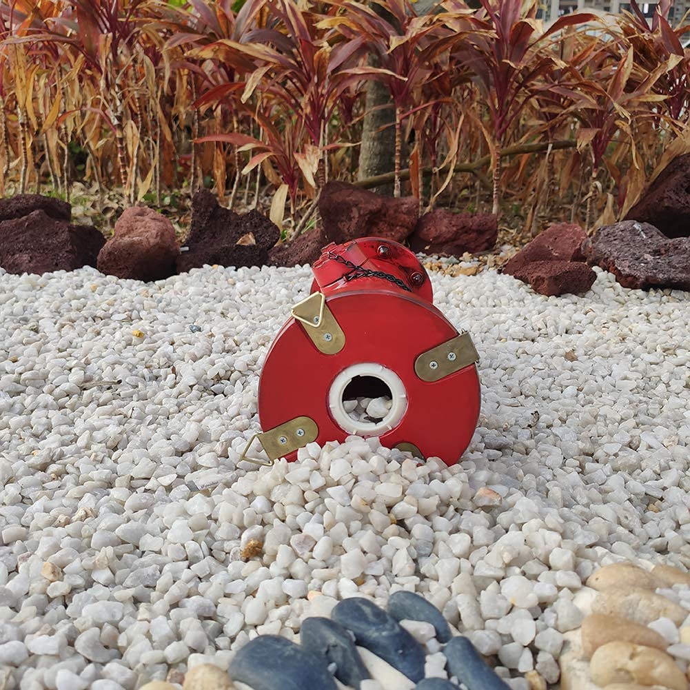 Glorison hydrant includes stakes for secure lawn mounting.