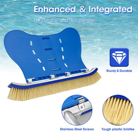 Glosaie 18-inch width covers large pool areas quickly.