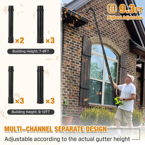 Glosaie universal compatibility fits 5-inch round nozzles across brands.