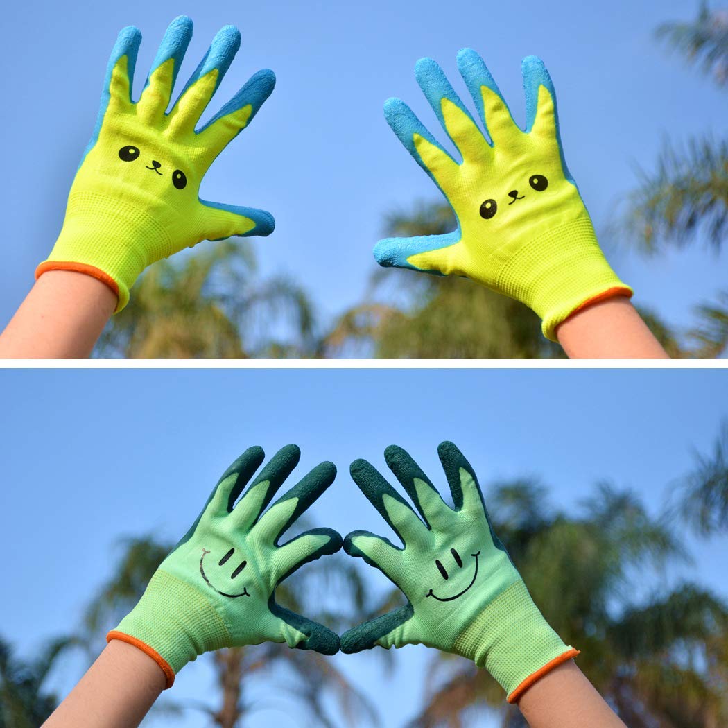 GLOSAV size-2 fit supports ages 2-4 with flexible hand movement