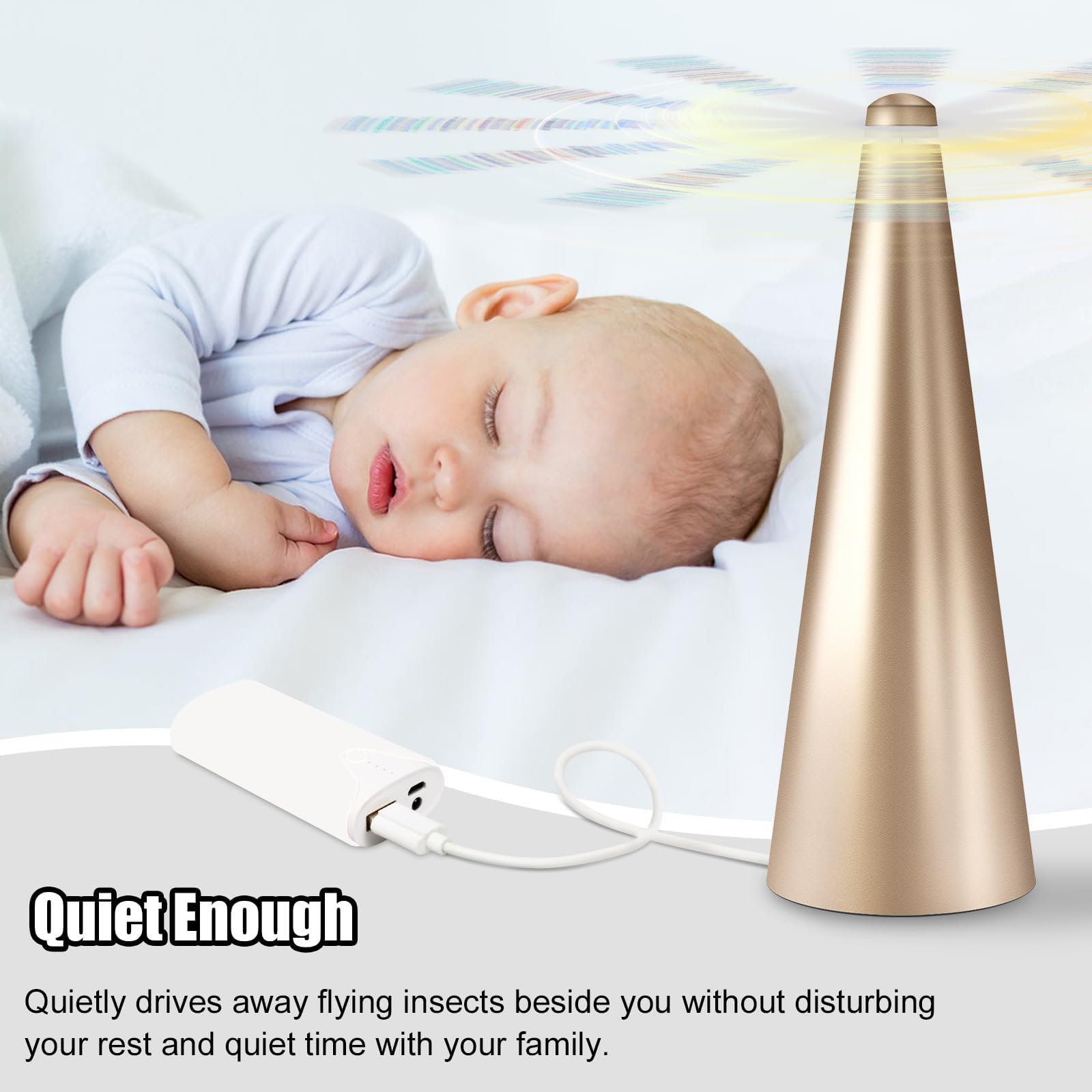 Glovv Fly Fans suitable for indoor and outdoor dining setups.