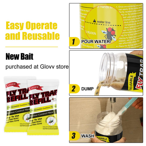 Glovv outdoor trap on rope demonstrates easy placement.
