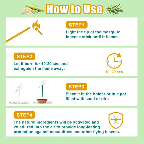 Glovv patio deck mosquito stick provides outdoor protection around seating