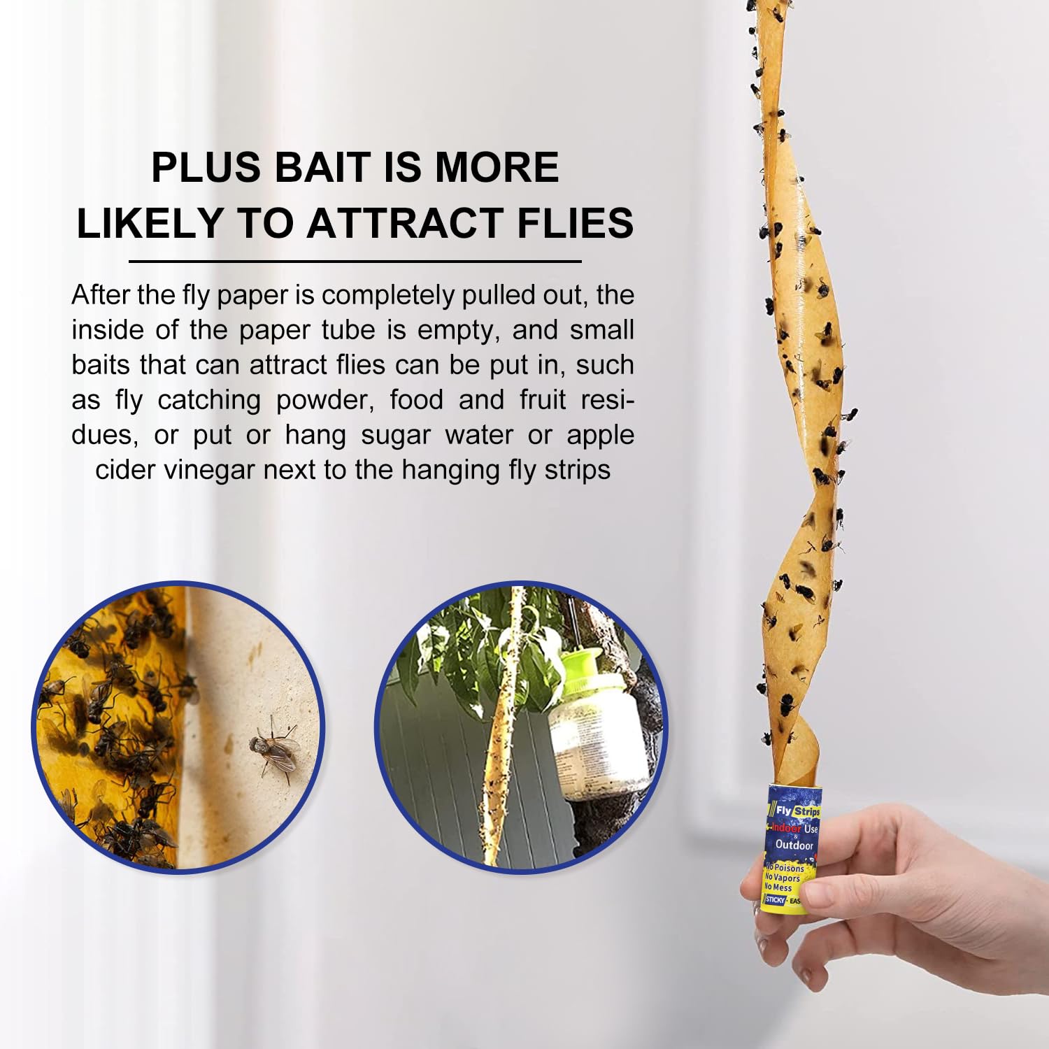 Glovv UV resistant trap roll ideal for balcony or garden.
