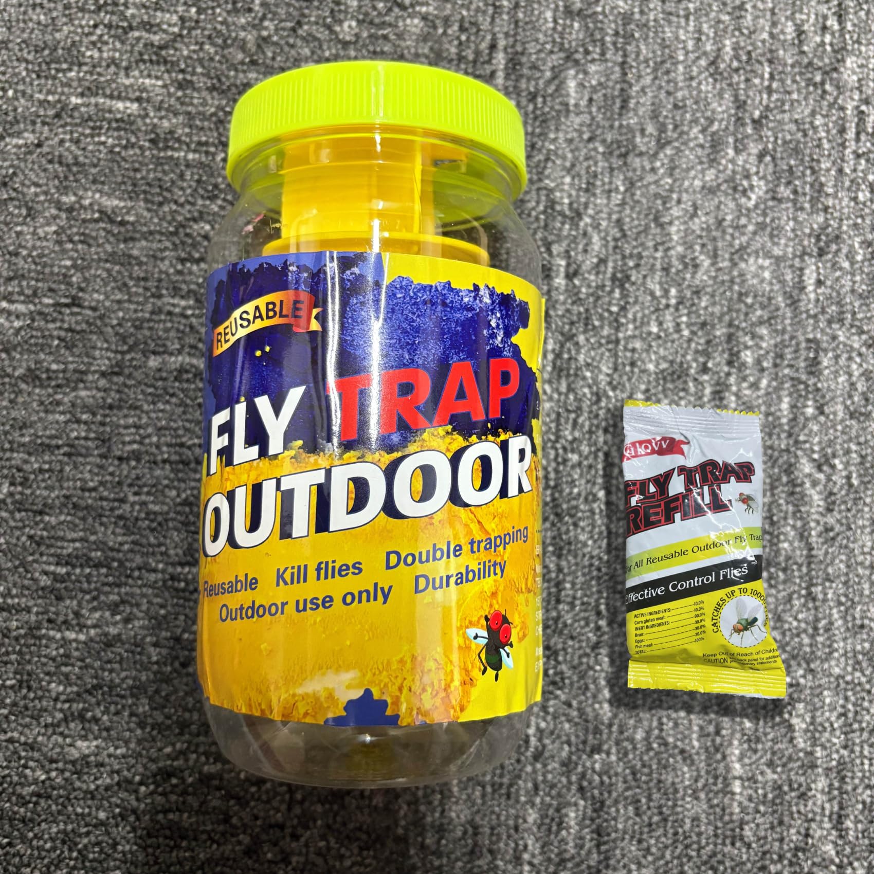 Glovv warm-water bait release lures multiple fly species.