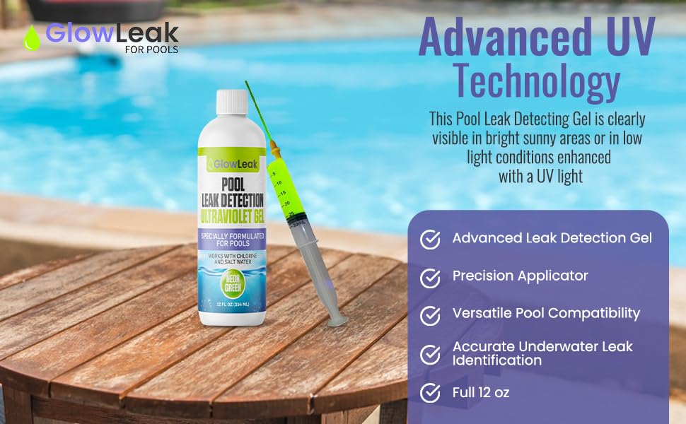 Ultra-bright UV dye glows vividly under water and UV light.