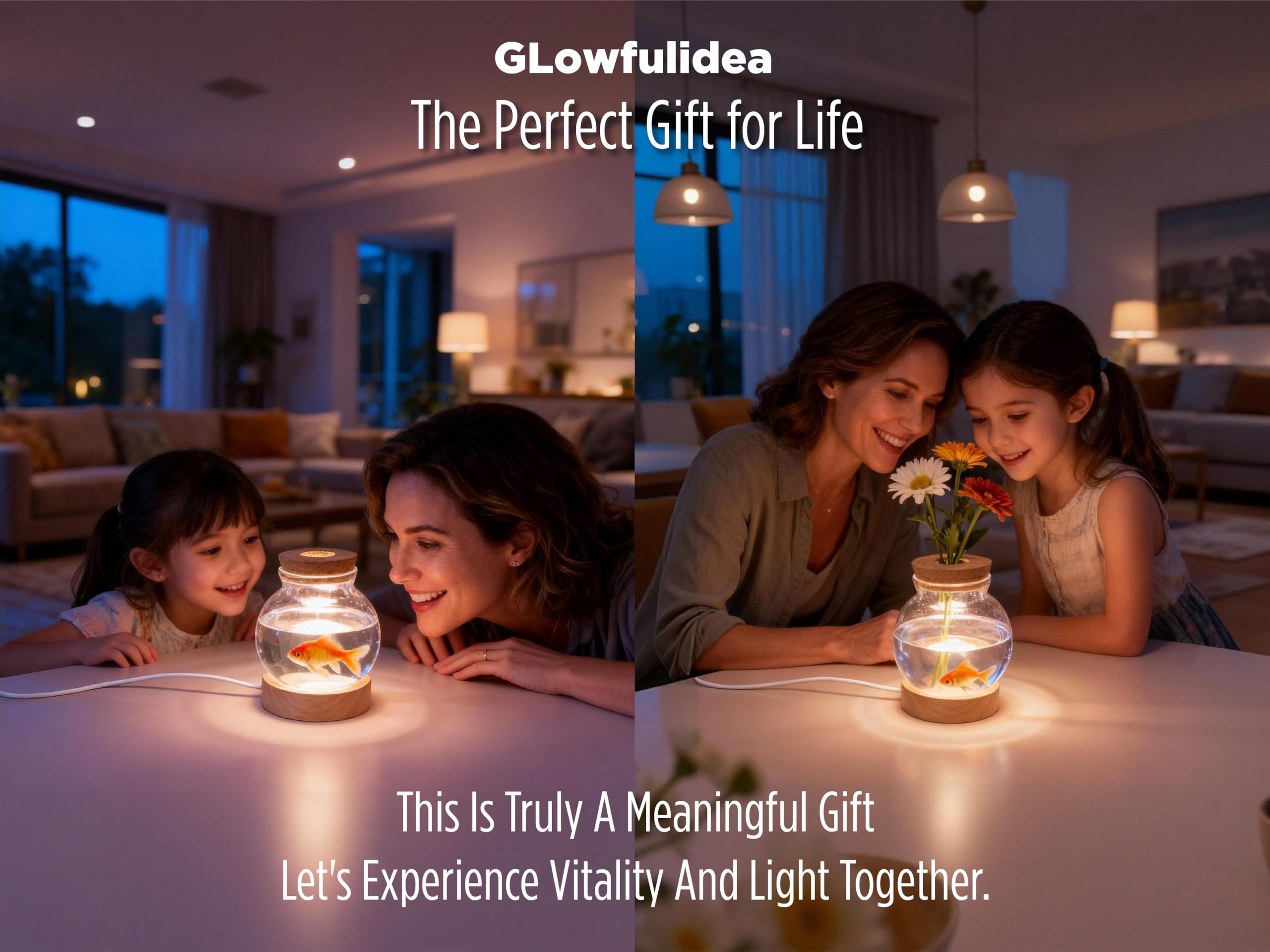 Glowfulidea gift-ready terrarium kit offers a thoughtful decor and plant-loving present.