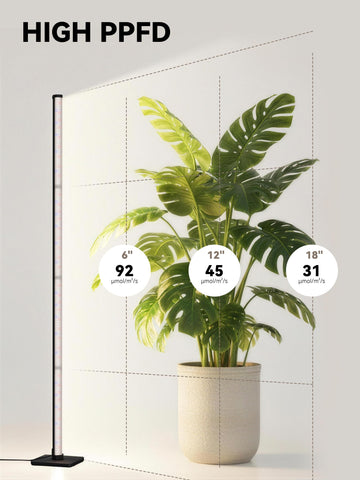 GLOWRIUM full spectrum LED supports growth from seedling to bloom.