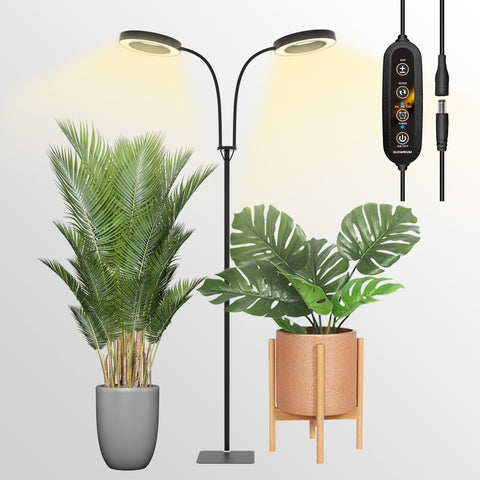 GLOWRIUM grow light with adjustable stand for flexible indoor planting