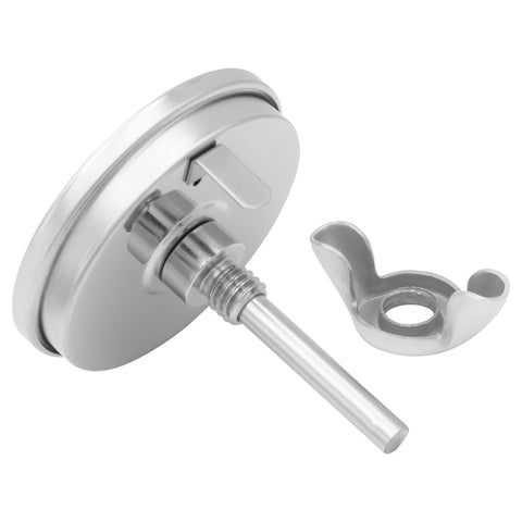 Glowye fog-free sealed glass reduces condensation during grilling.