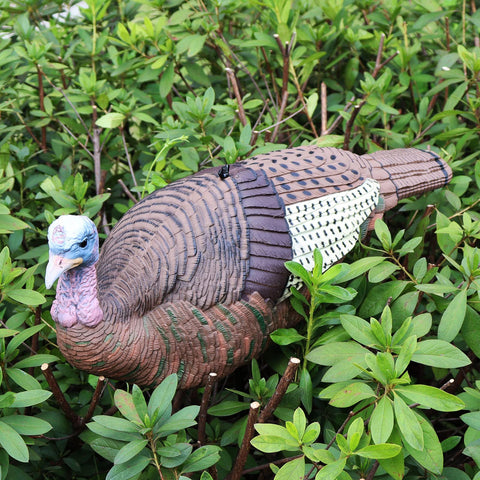 GLOWYE hen turkey decoy realistic pose with detailed feather texture