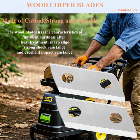 Glycife hex key wrench included for quick blade changes.