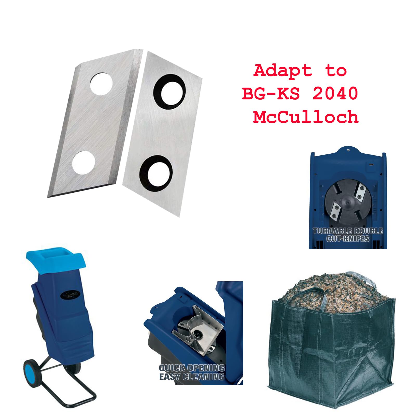 Glycife screw and wrench kit included for simple installation