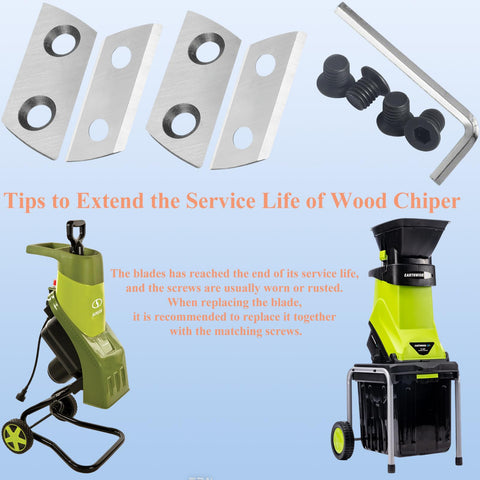 Glycife replacement screws extend blade life and maintain fit.