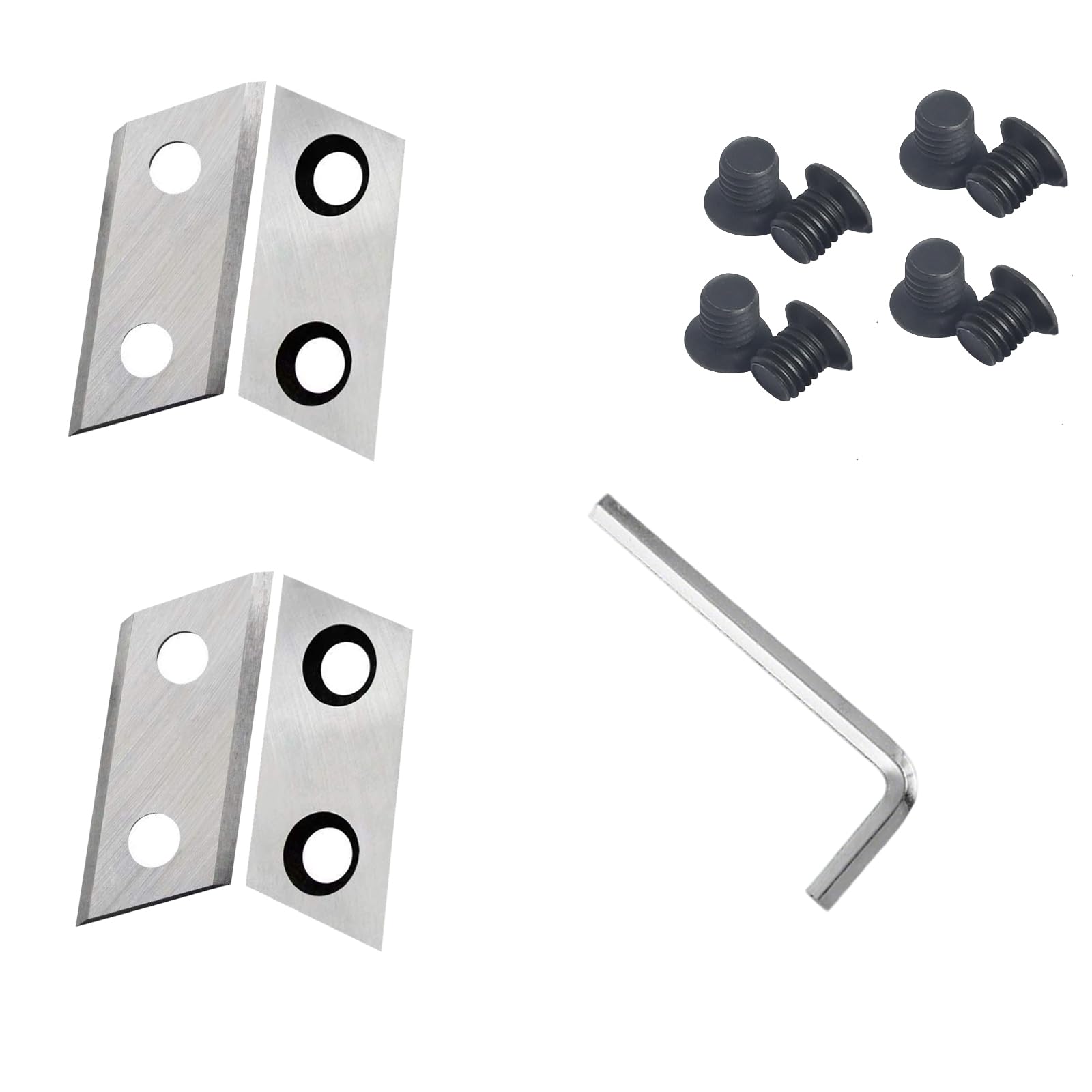 Glycife blades set ready for replacement on compatible wood chippers