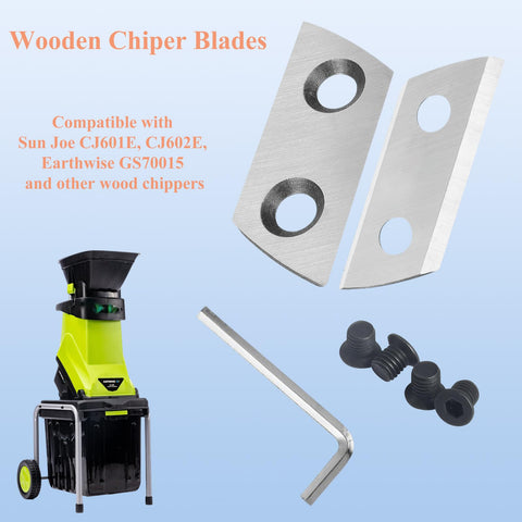 Glycife blade pack for Sun Joe CJ602E offering durable double-sided performance.