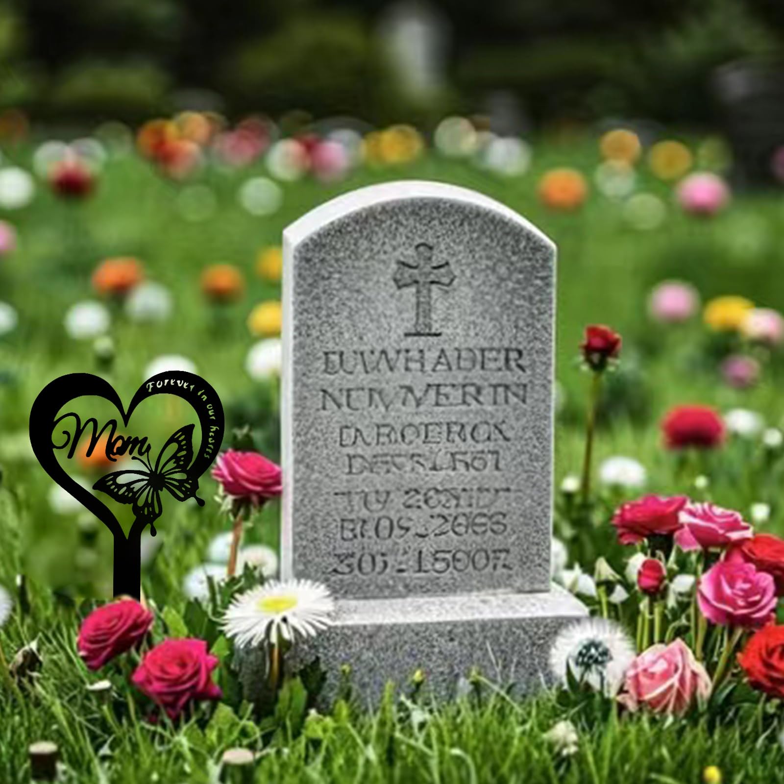 GLYHAOYIZHI double-sided butterfly memorial highlighting enduring memory