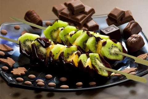 Gmark bamboo paddle skewers offer durable, eco-friendly performance for BBQs.