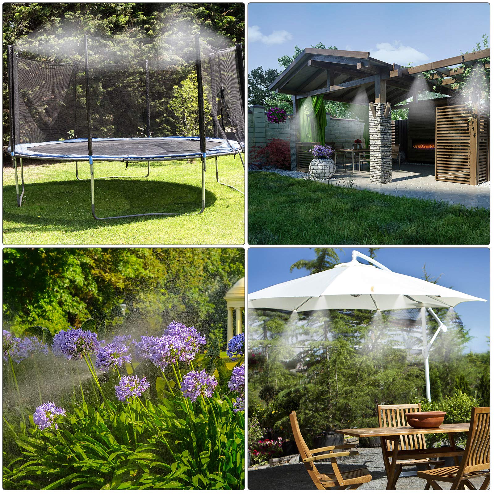 GMAULEE greenhouse humidification with misting for plants