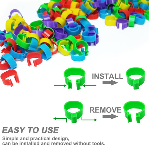 Gmeily durable reusable plastic bands withstand handling
