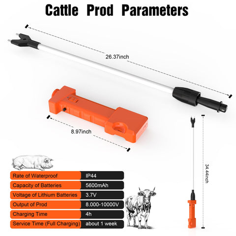 GmTonty reinforced shaft provides durable performance for everyday farm tasks.